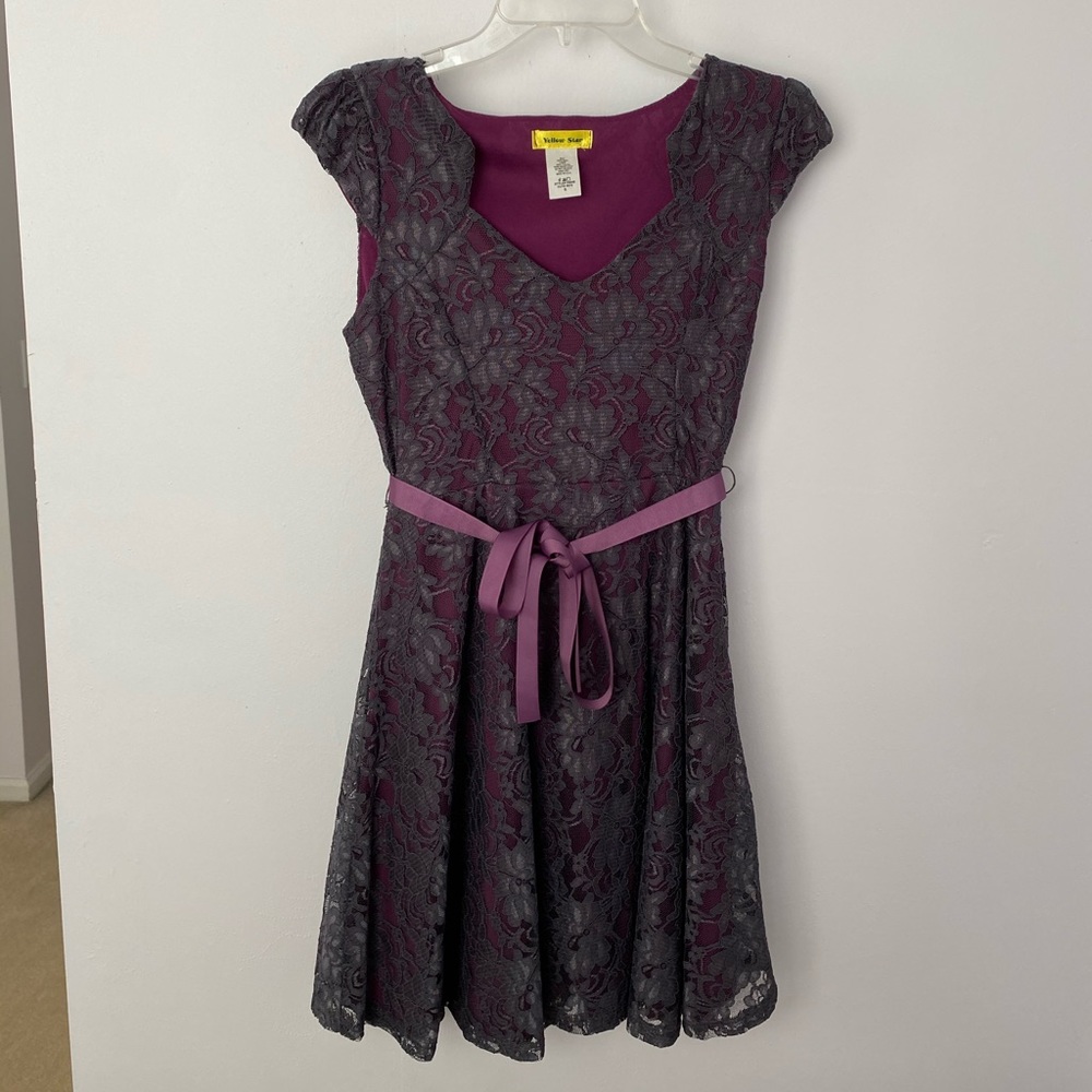 Lace cocktail dress
